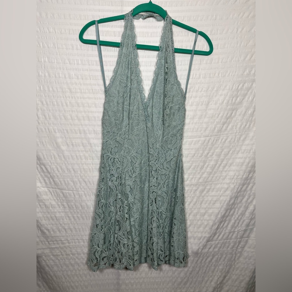 Urban Outfitters Kimchi Blue Mint/Menth Lace Dress Size Small NWT